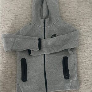 Nike Kids Gray Full-Zip Jacket